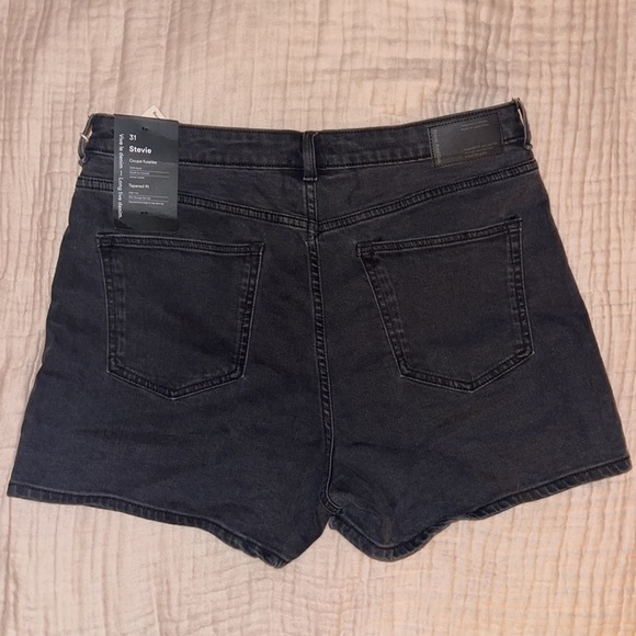 *NWT* Frank and Oak - The Stevie Good Cotton Jean Short - Black - 31 - Picture 8 of 11